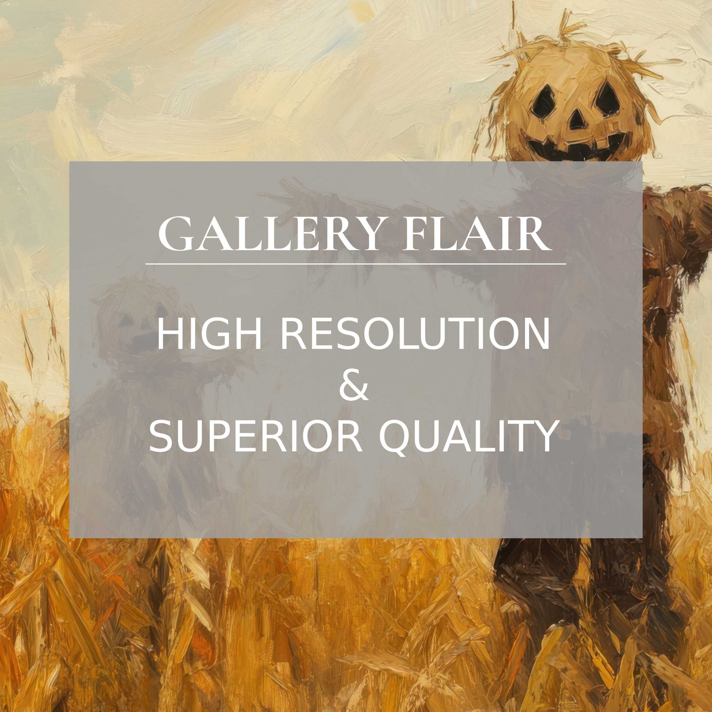 Rustic iPad wallpaper featuring a scarecrow in a golden field, ideal high-resolution digital download for serene tablet backgrounds