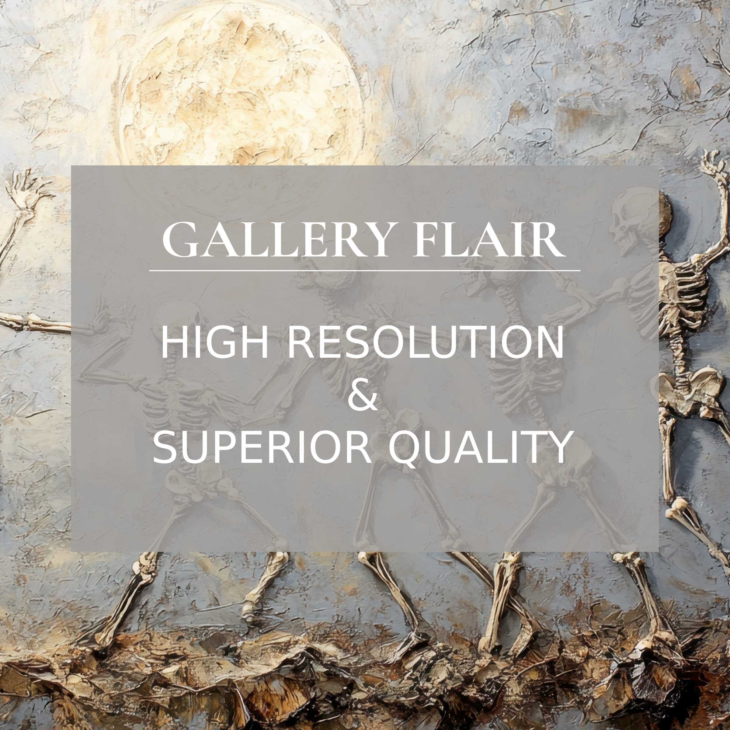 Skeleton-themed iPad wallpaper in an artistic style, offering high-resolution digital download for an elegant tablet background experience
