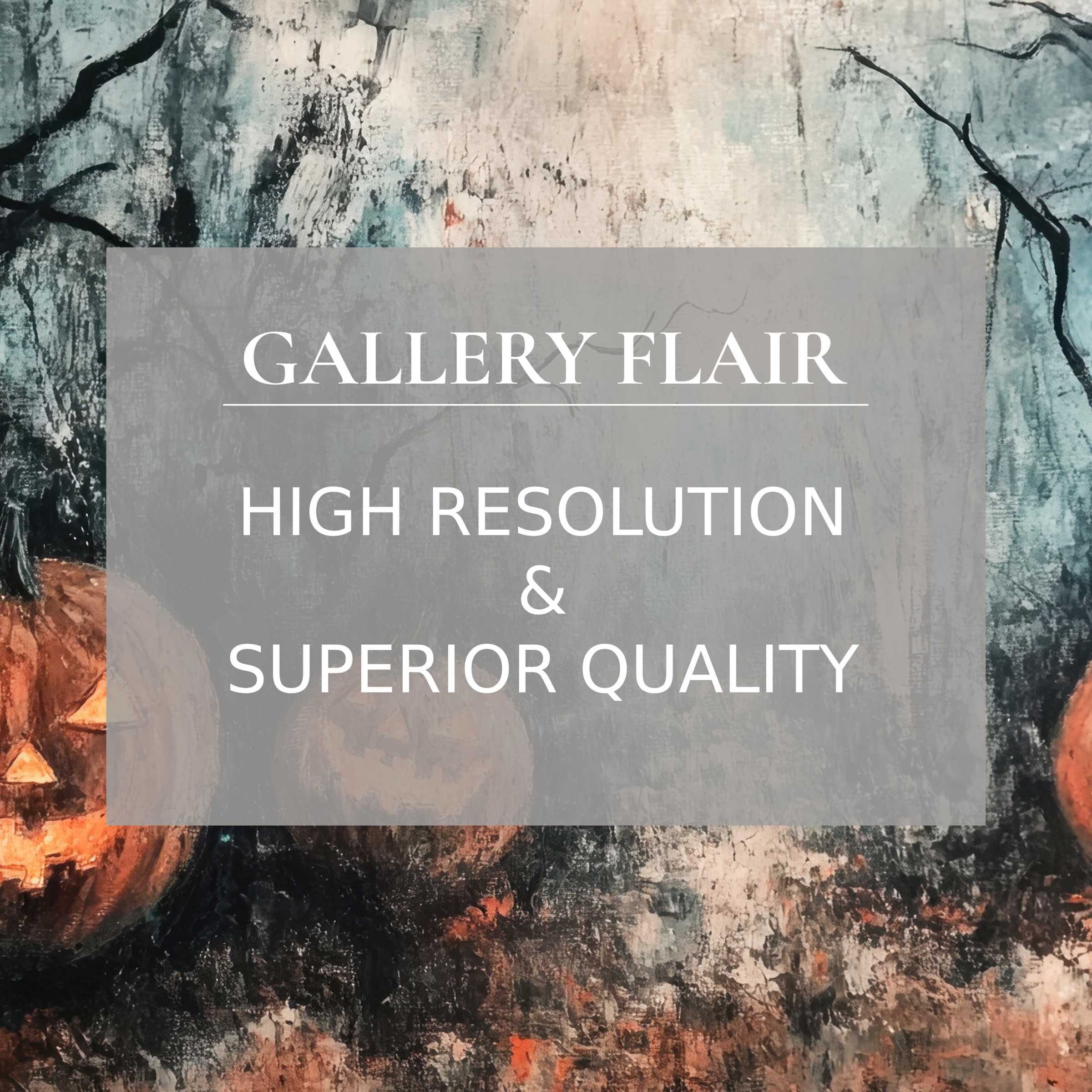 Evoke elegance with this curated iPad wallpaper featuring rustic pumpkins and abstract trees in high-resolution digital download format