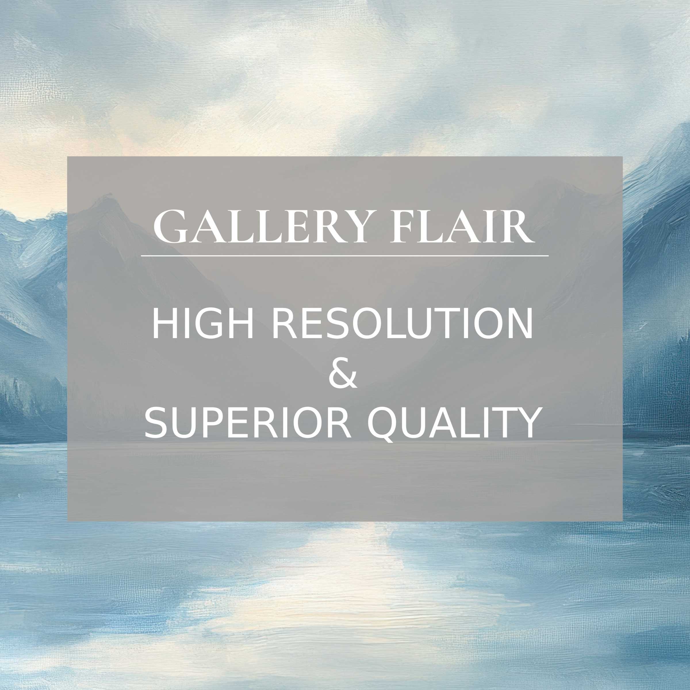 Elegant iPad wallpaper featuring serene blue landscape, high-resolution digital download offering calming tablet background, artfully curated