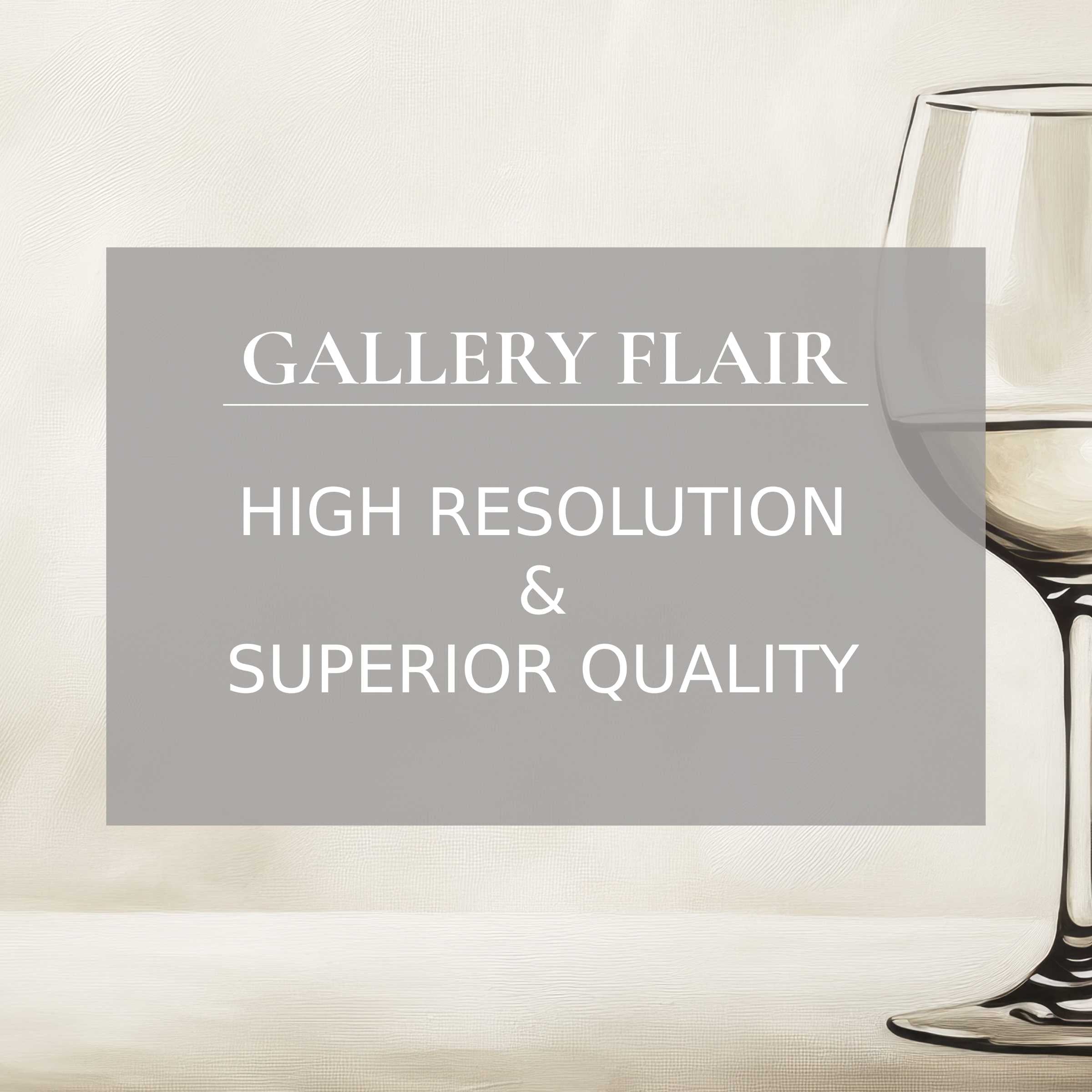 Curated wallpaper for Mac and PC with elegant wine glass art enhances home office calm, easy high-resolution digital download