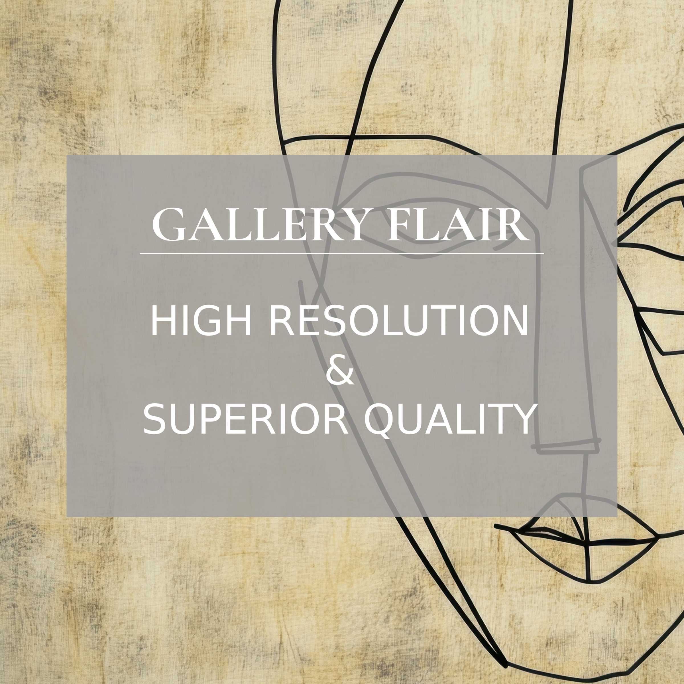 Elegant wallpaper for Mac and PC with minimalist line art, perfect for a curated home office, available as a high-resolution digital download