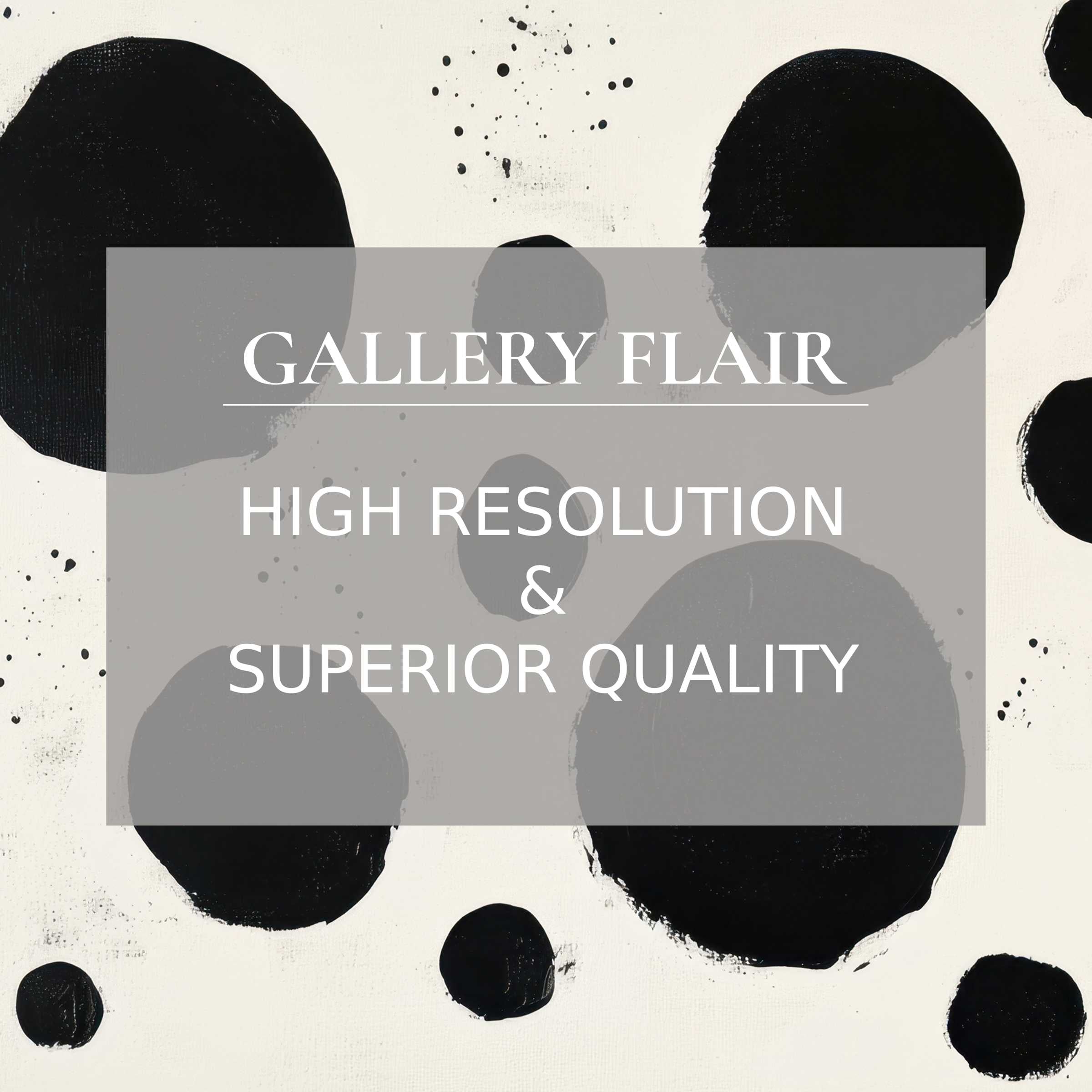 Elegant black ink circles on white background iPad wallpaper for a serene digital download curated for tablets high-resolution appeal
