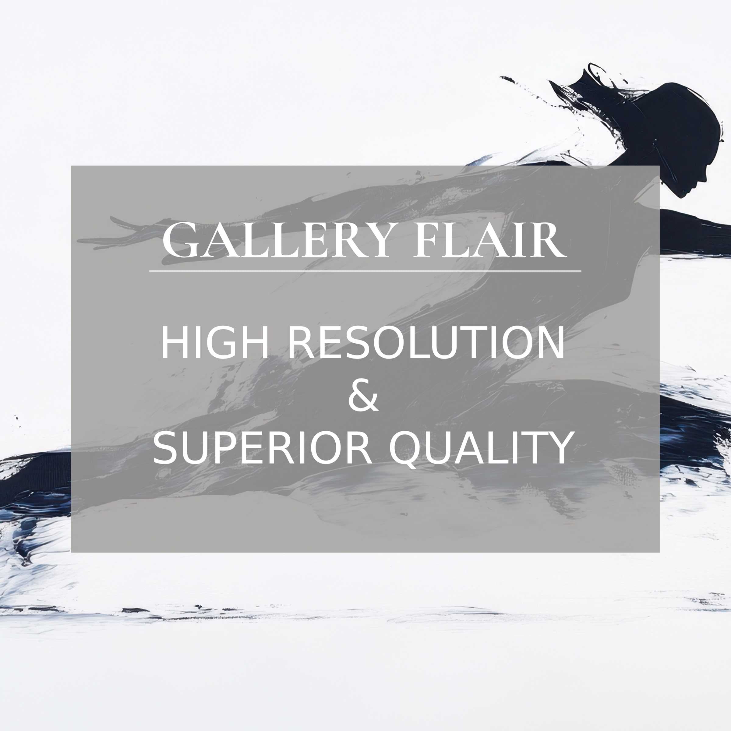 Elegant high-resolution iPad wallpaper showcasing dynamic brush strokes in black and white for easy digital download tablet background