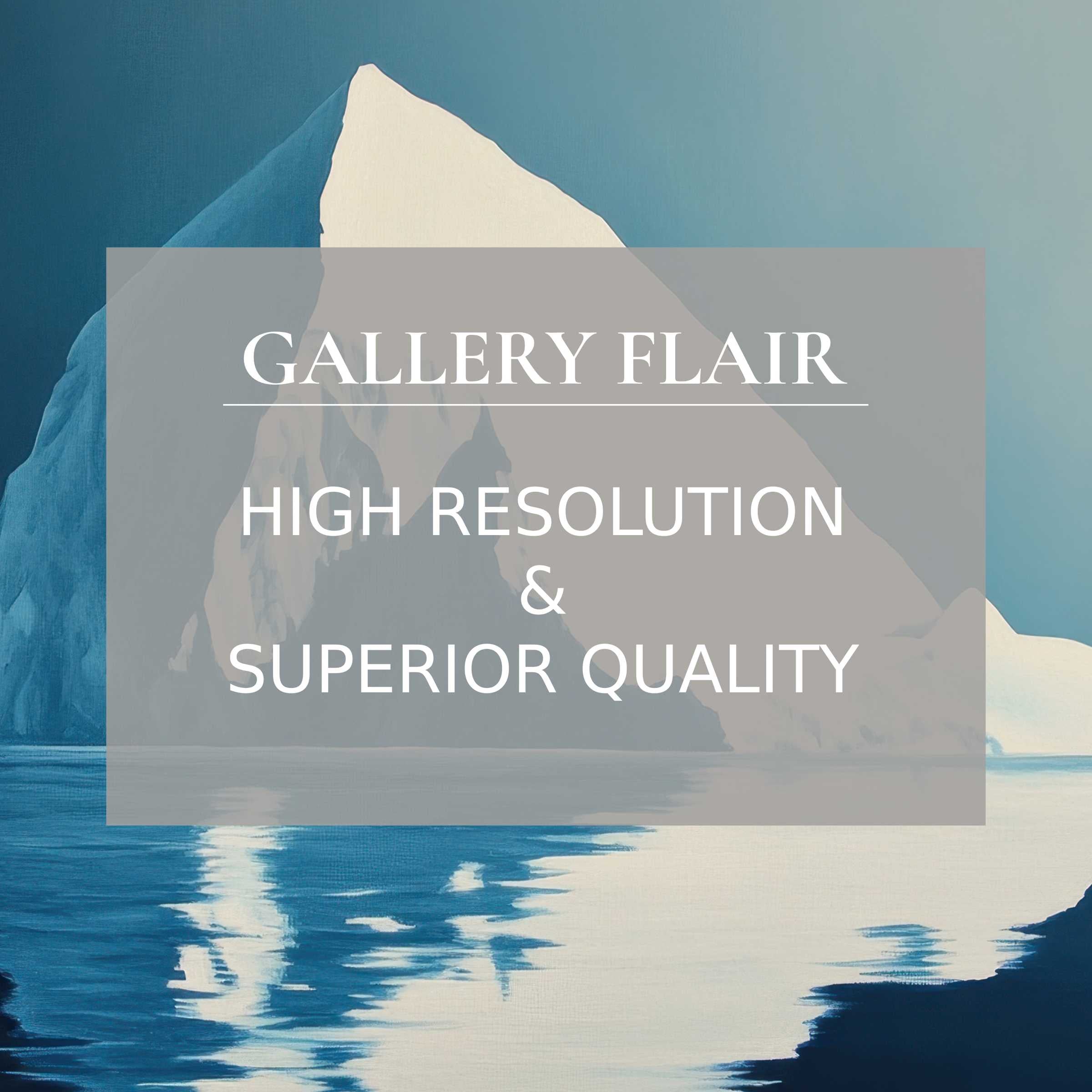 Elegant iPad wallpaper showcasing serene blue shades and snowy peak in high-resolution digital download ideal for tablets