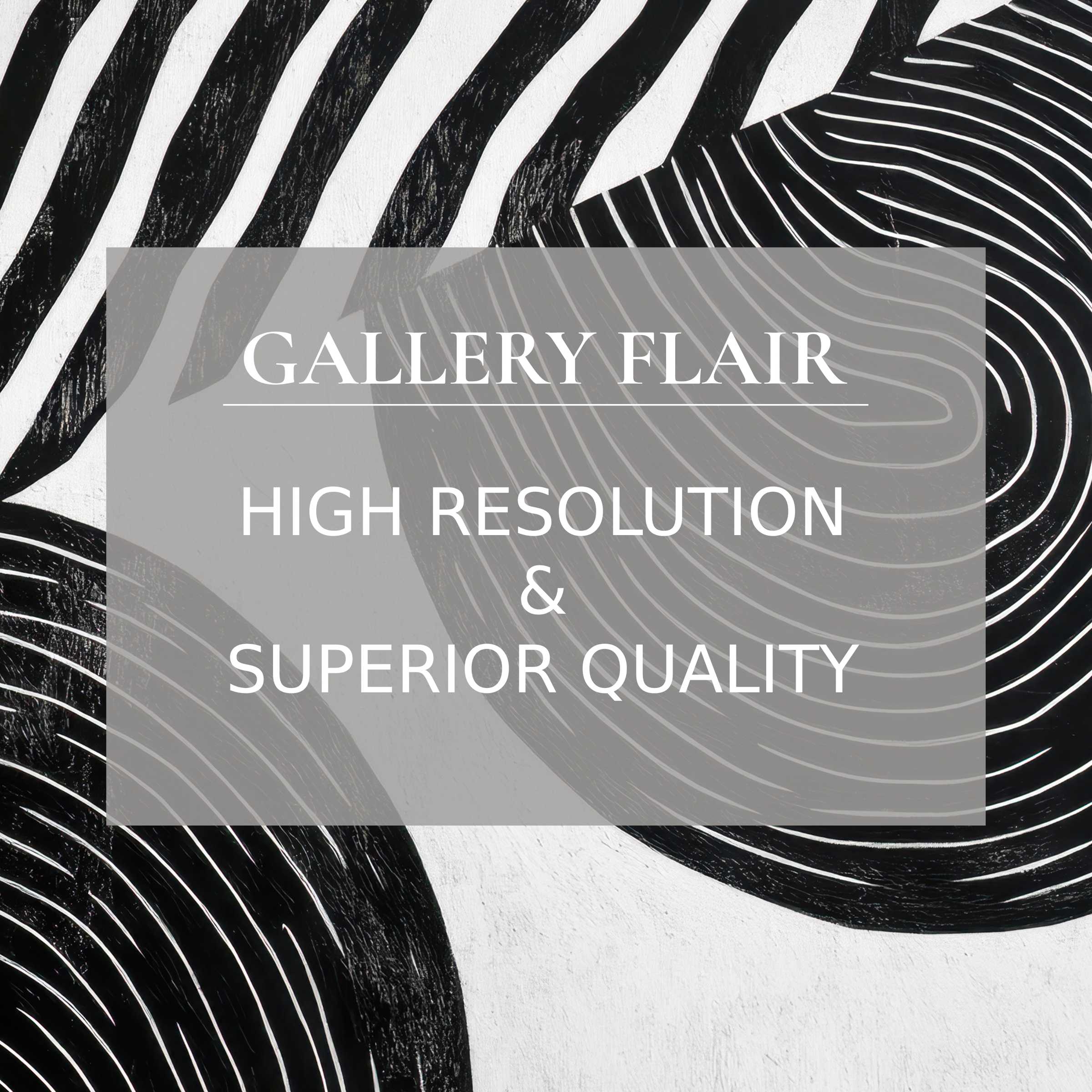 Monochrome abstract wallpaper for Mac and PC, inspiring elegance in any home office with easy digital download, curated style