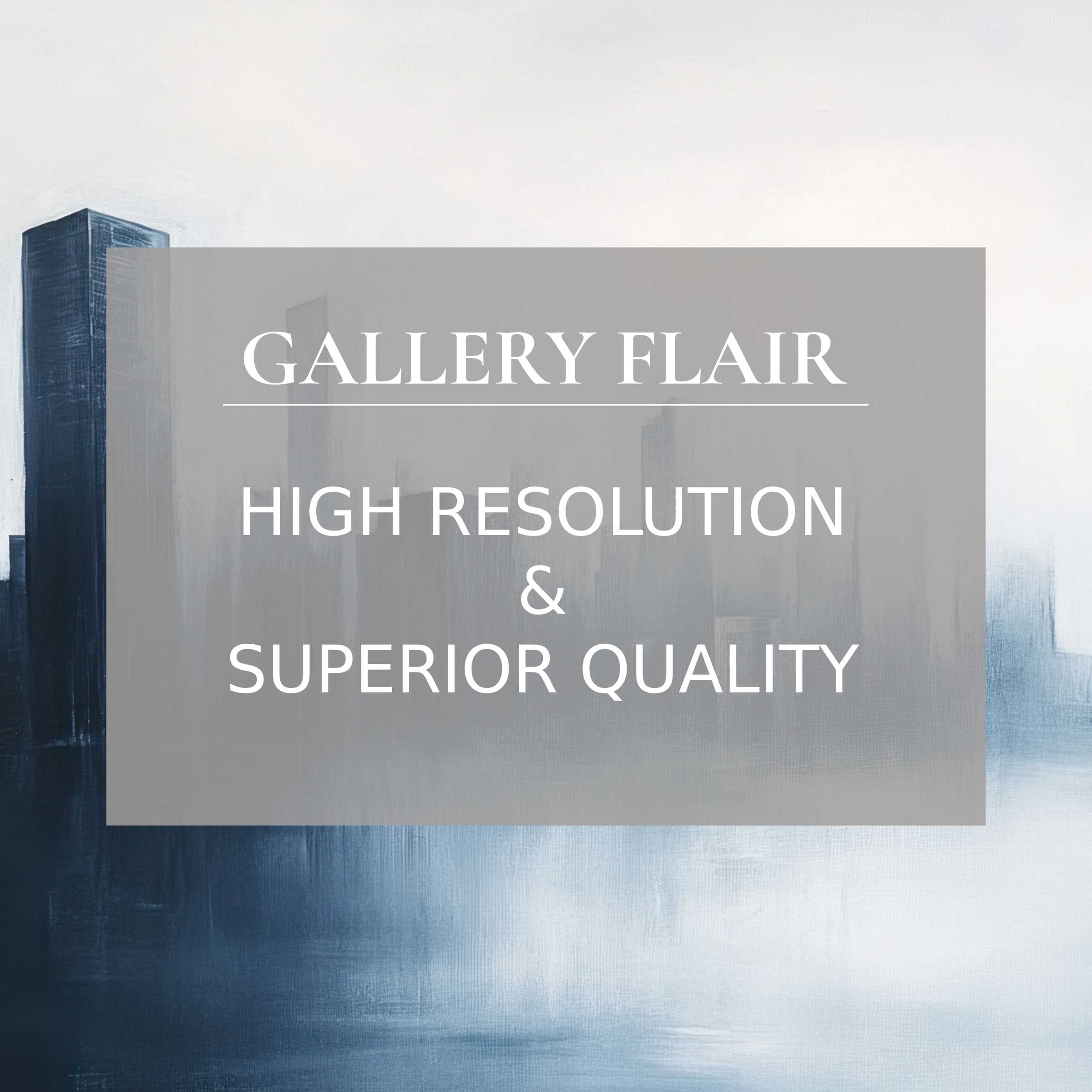 Serene abstract cityscape wallpaper for Mac and PC, high-resolution digital download for inspiring and elegant workspaces