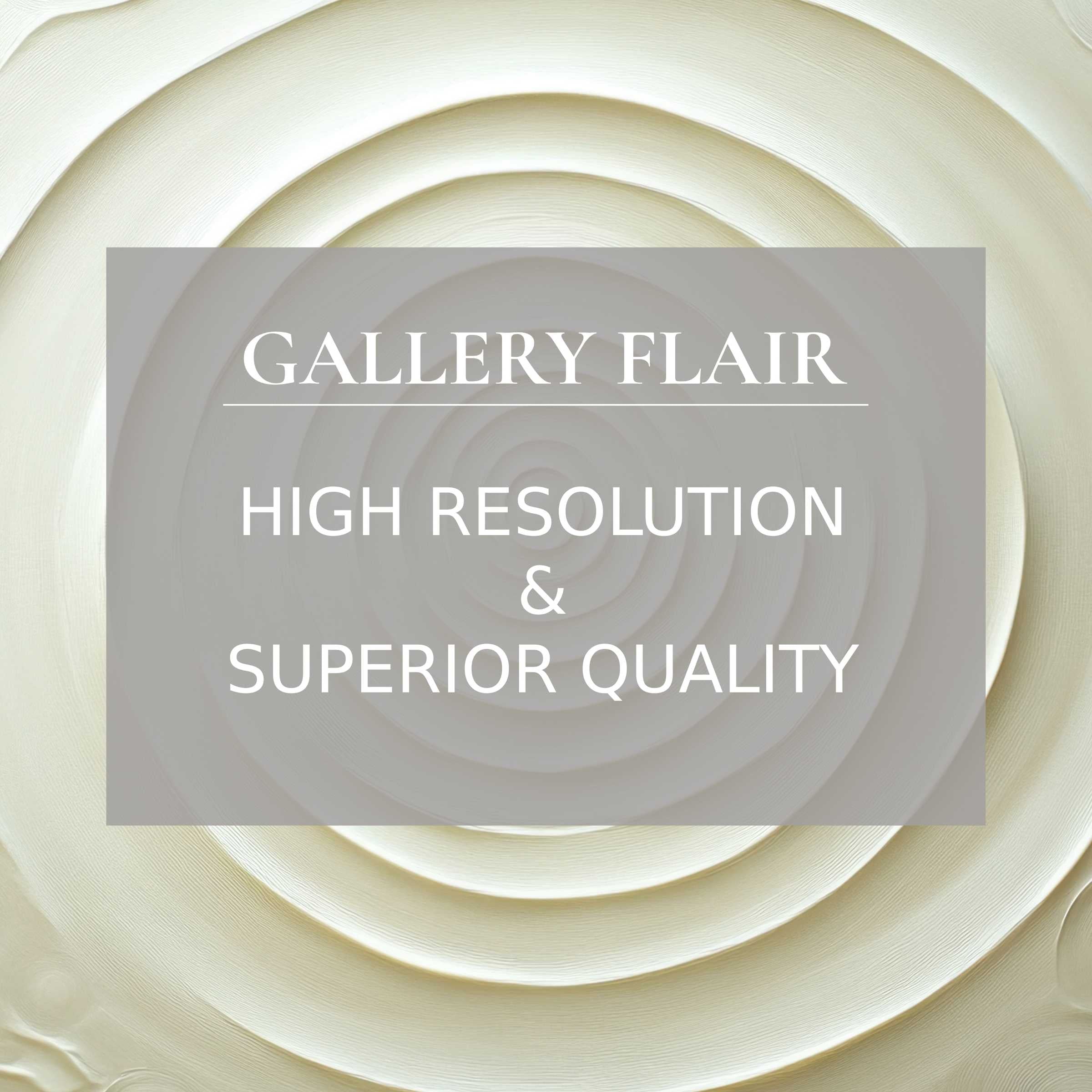 Elegant high-resolution wallpaper for Mac and PC, featuring calming cream-toned concentric layers, ideal digital download for home office