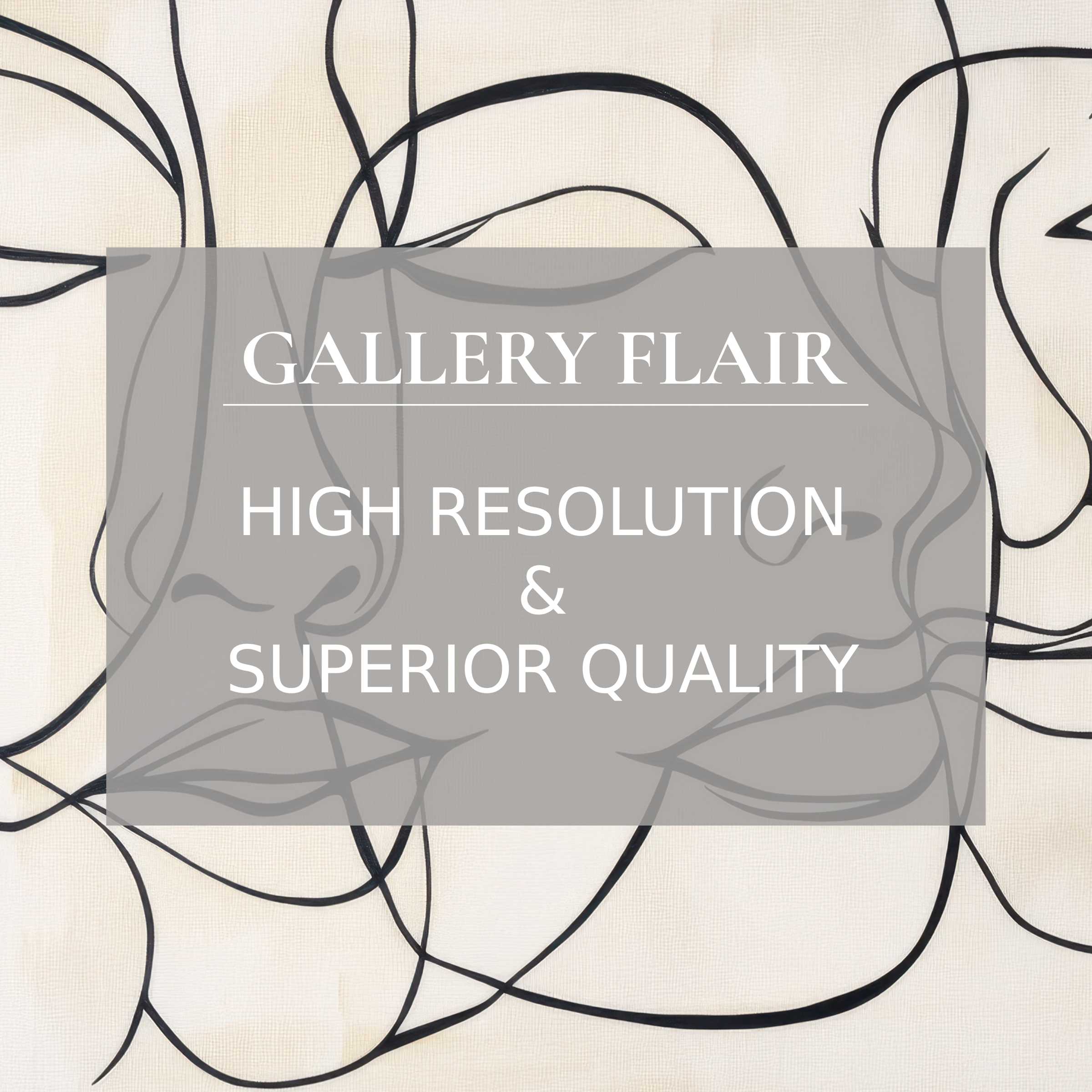 Curated iPad wallpaper with artistic line art, offering a calming, high-resolution digital download for elegant tablet backgrounds