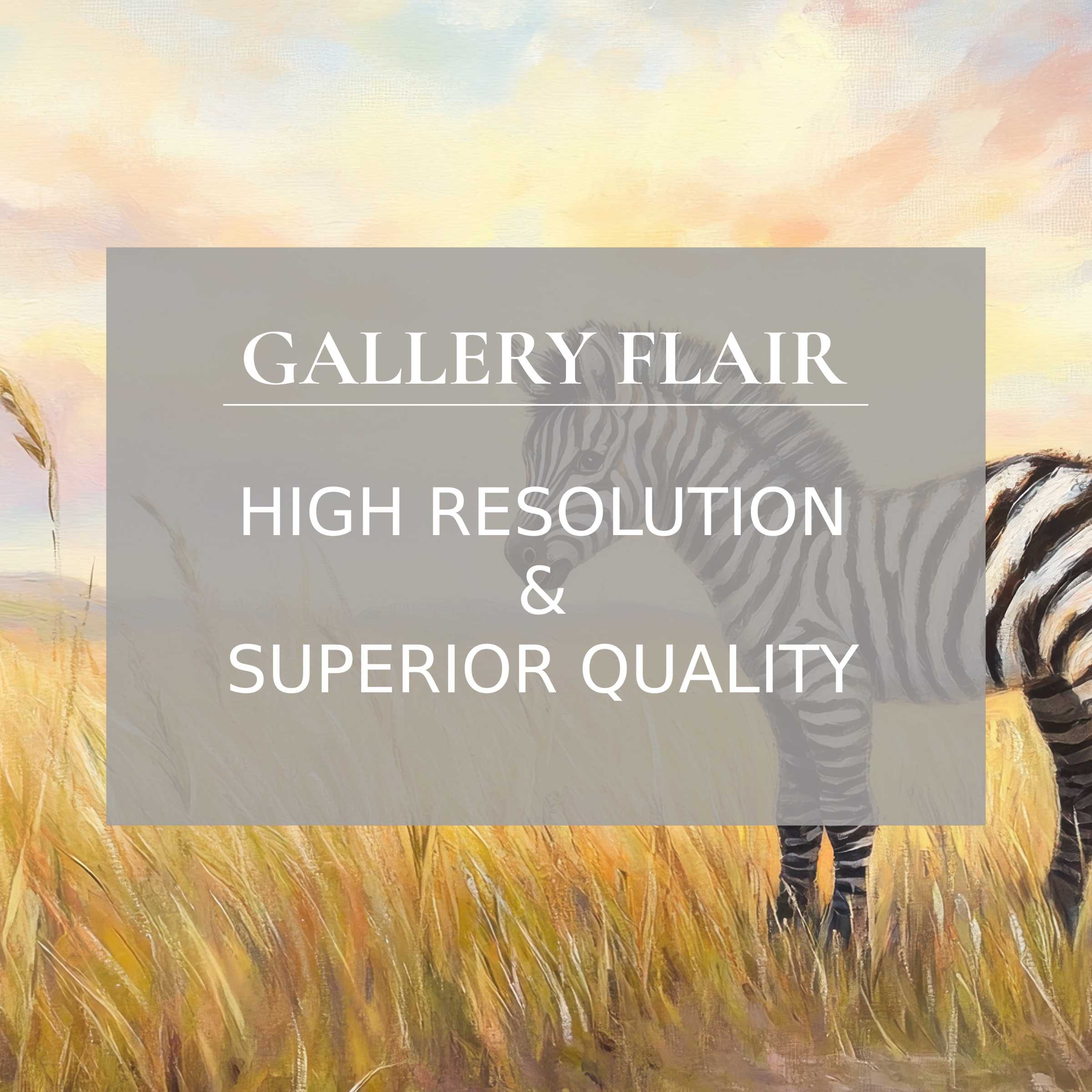 Serene zebra landscape wallpaper for Mac and PC offers calming elegance, perfect for home office inspiration and easy digital download