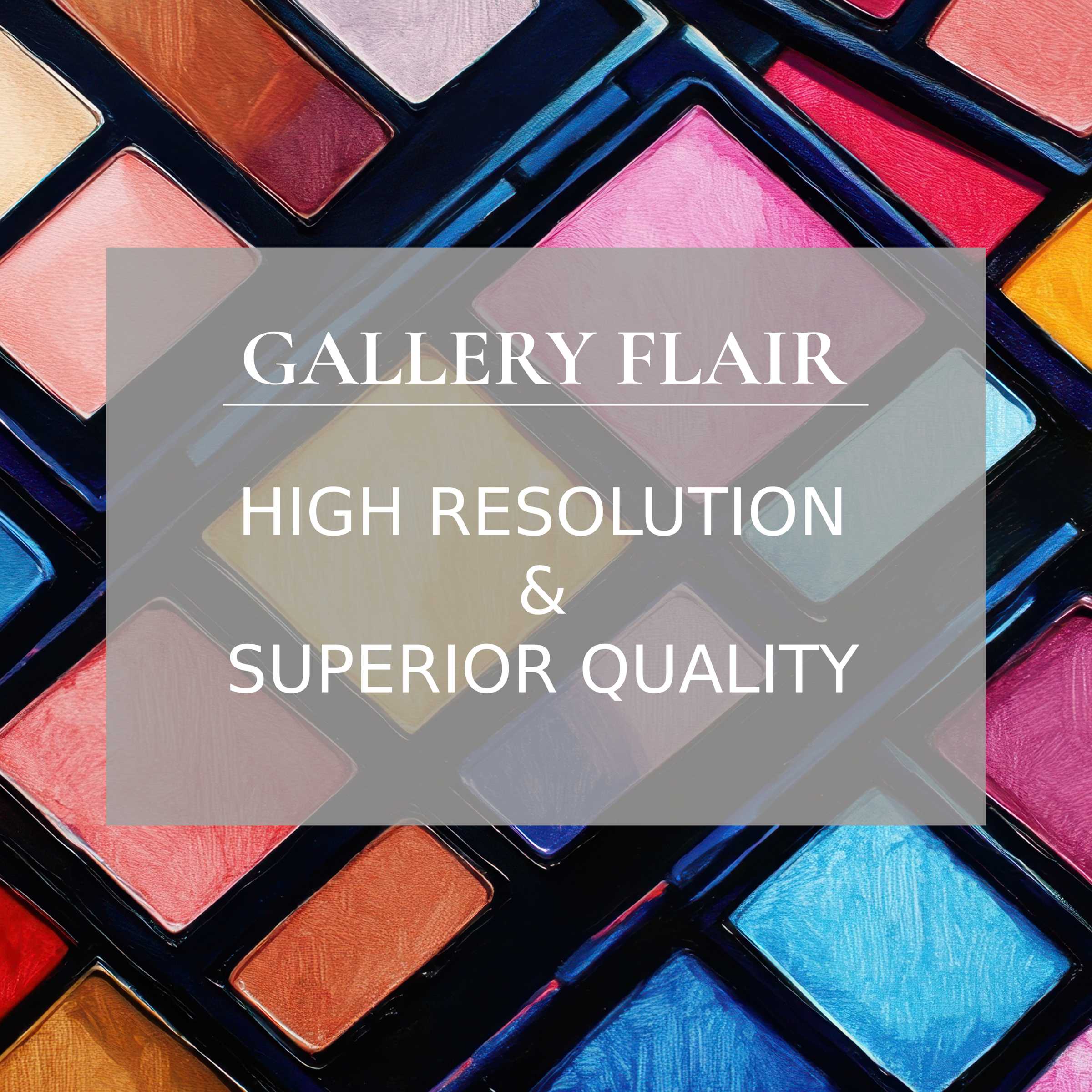 Vibrant abstract palette iPad wallpaper, a high-resolution digital download perfect for curated, elegant tablet backgrounds, inspiring calm