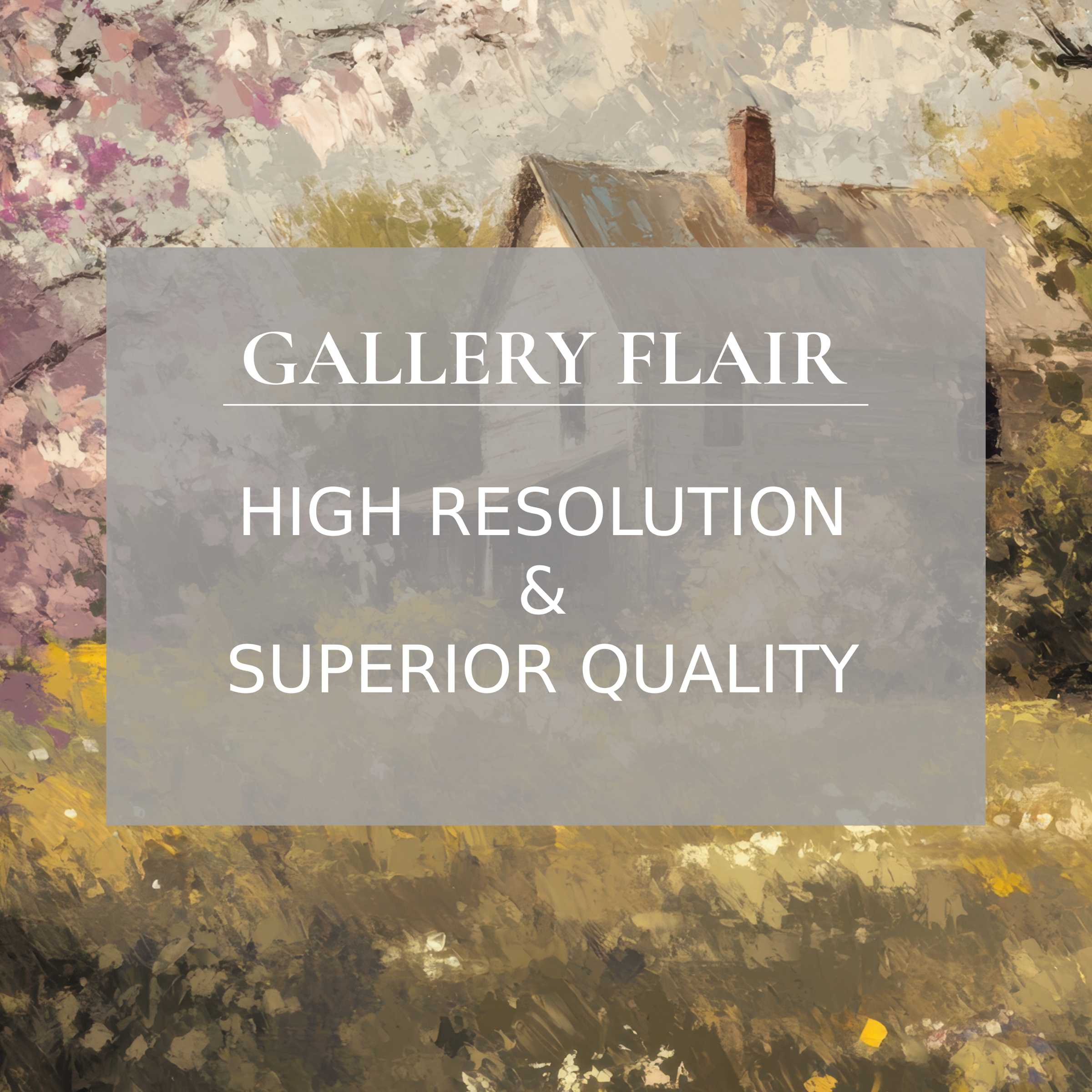 Tranquil countryside landscape wallpaper for Mac and PC, available as a high-resolution digital download for elegant home office inspiration