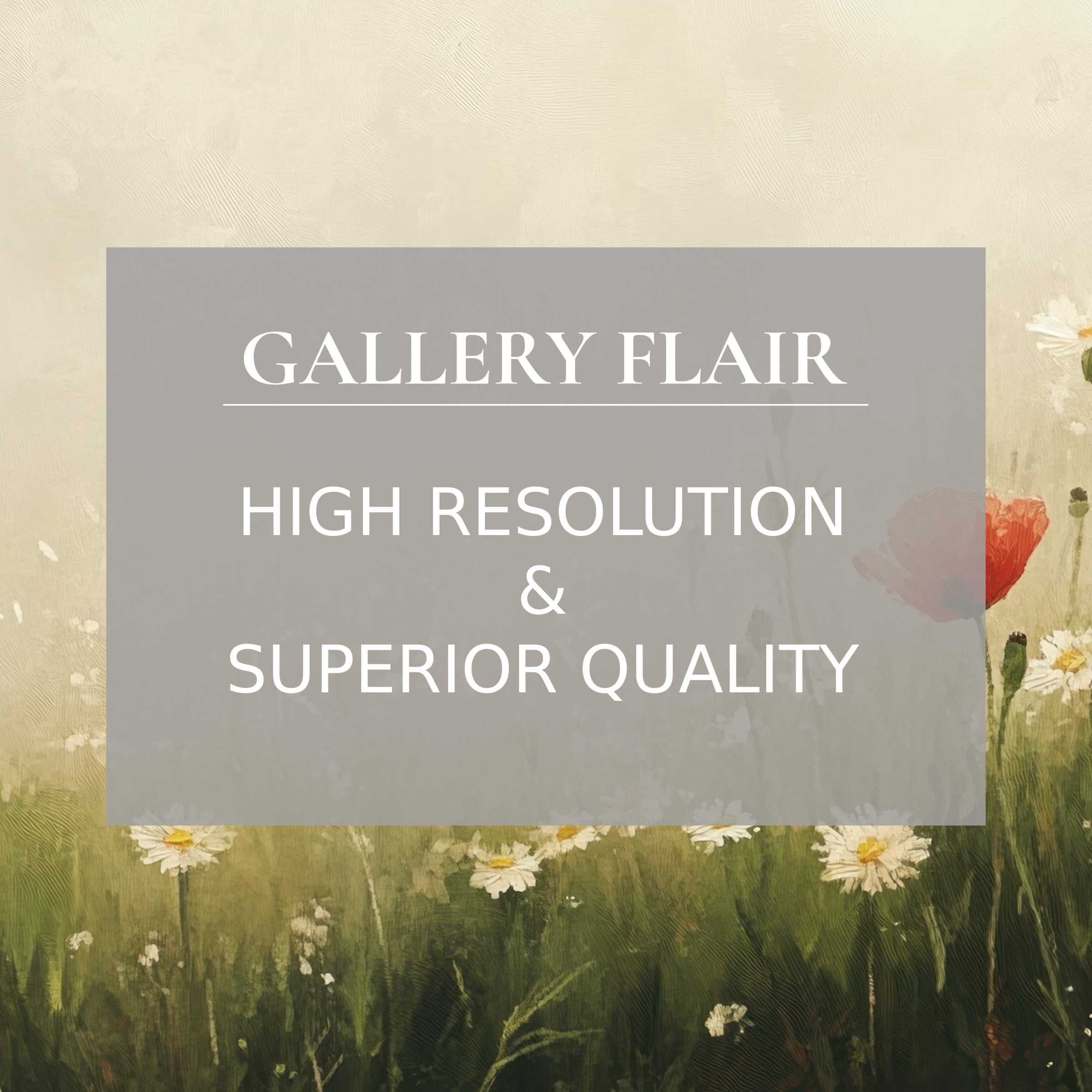 Elegant iPad wallpaper with a serene floral meadow in high-resolution for effortless digital download as a curated tablet background