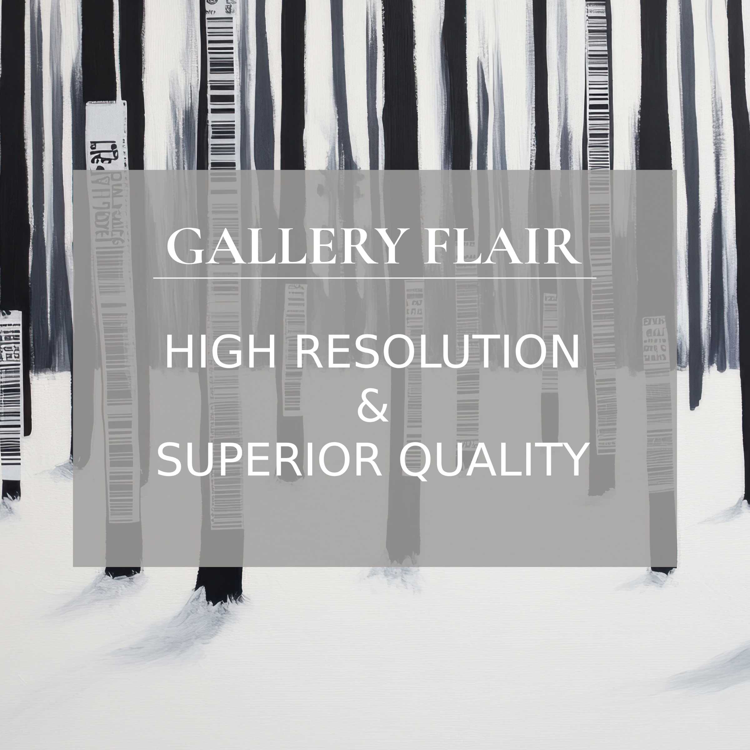 Calming monochrome forest wallpaper for Mac and PC in high-resolution digital download blends elegance with a curated serene workspace