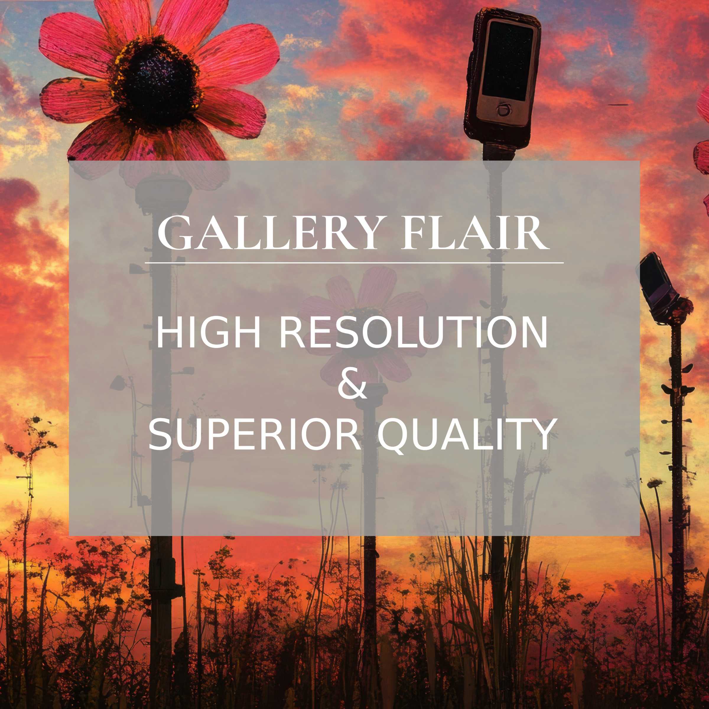 Elegant sunset wallpaper for Mac and PC in high-resolution digital download brings calm to any curated workspace or home office