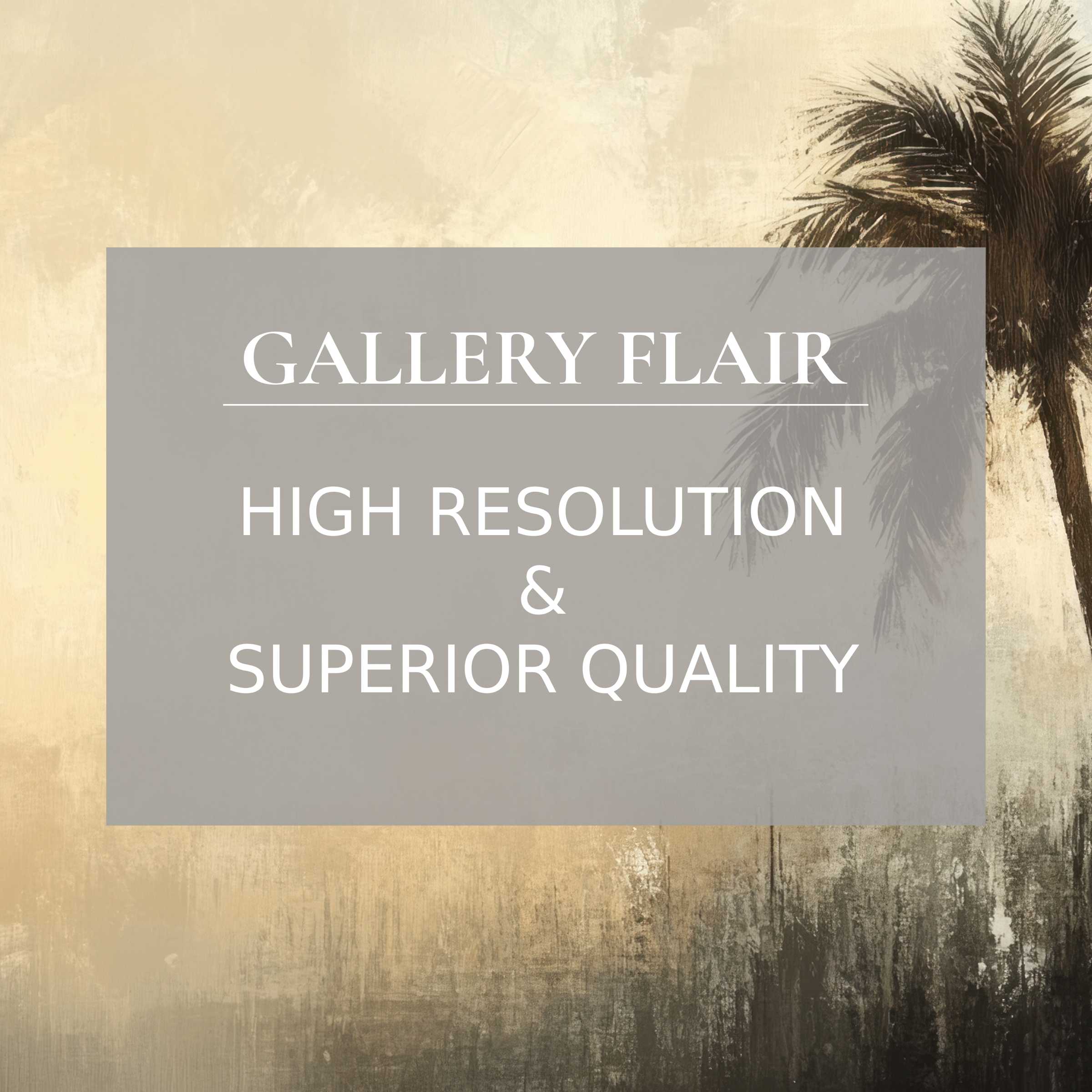 Elegant iPad wallpaper in muted tones featuring a palm tree silhouette, perfect as a high-resolution digital download for curated tablet backgrounds