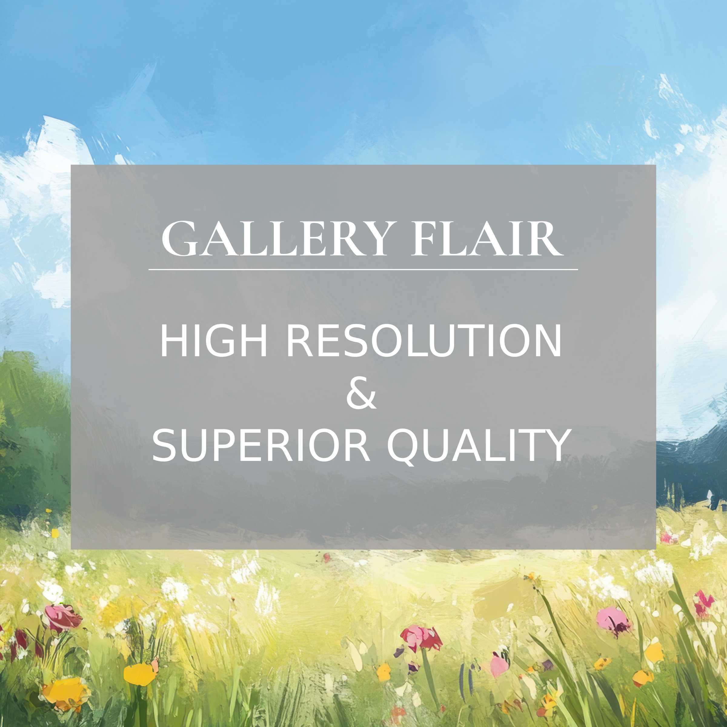 Elegant floral iPad wallpaper featuring serene field scene in high-resolution for tablet background digital download fits all devices