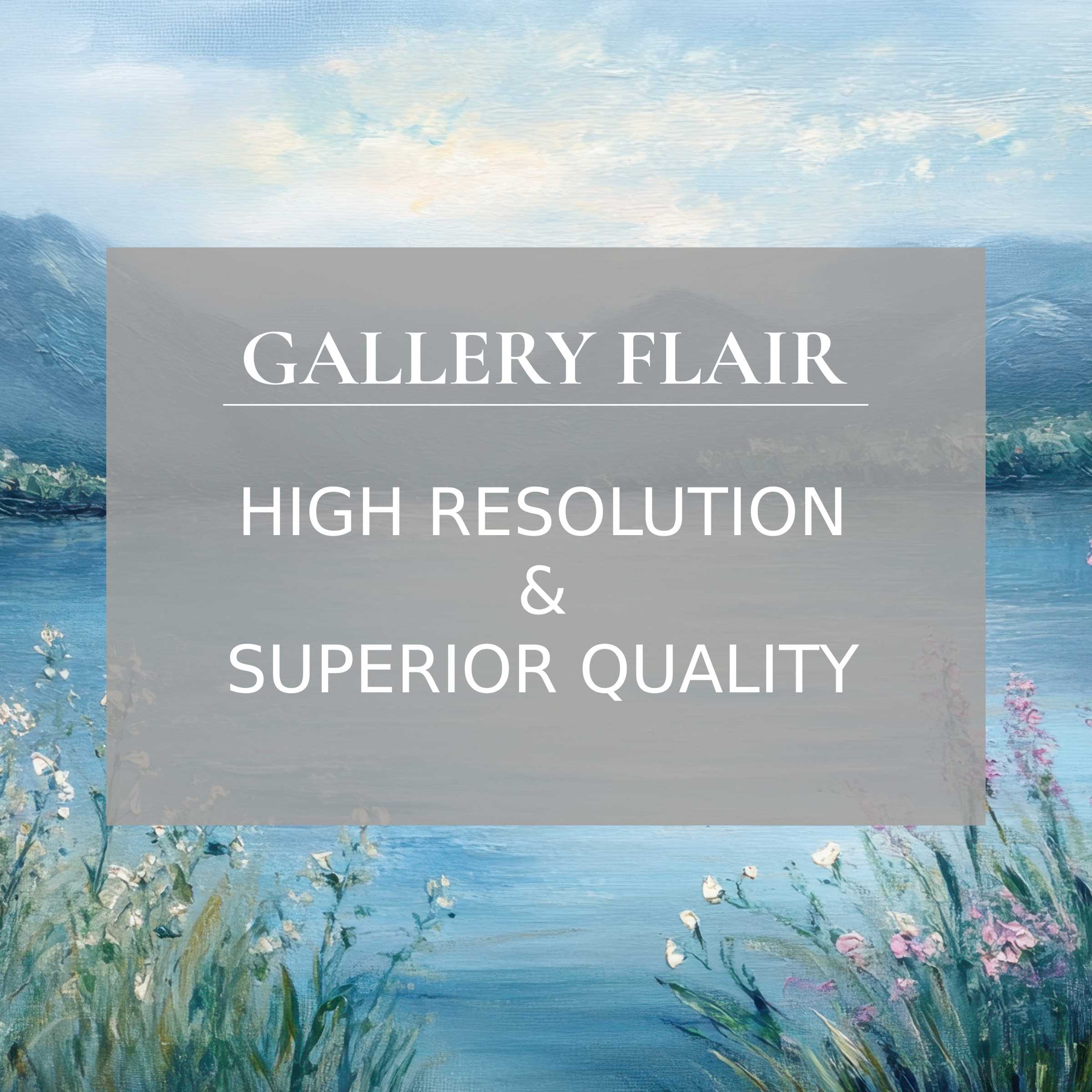 Inspire calm with this high-resolution iPad wallpaper showcasing serene blue waters and floral elegance, an easy digital download for tablets