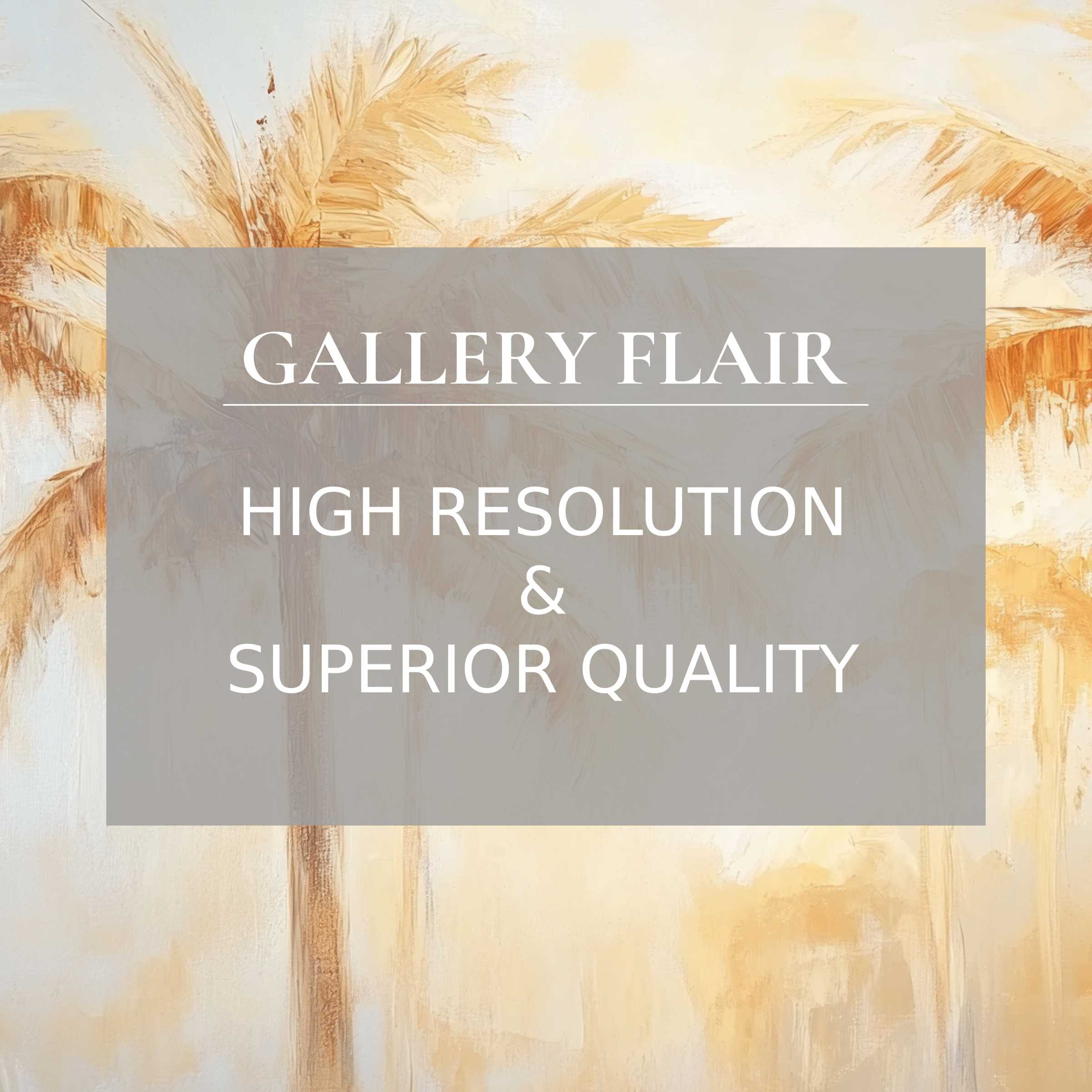 Warm golden palm leaves create a serene iPad wallpaper, perfect for design-conscious users seeking high-resolution digital download