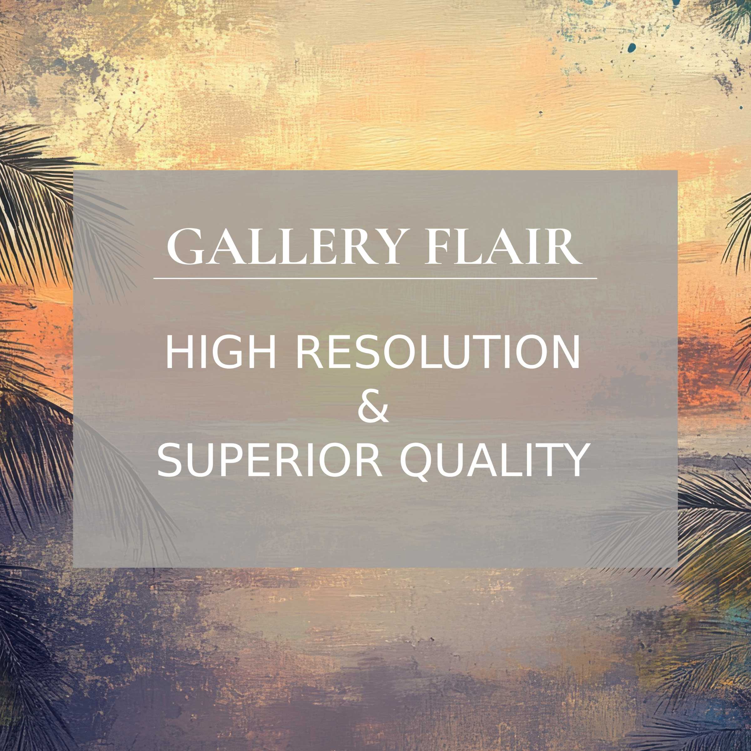 Elegant iPad wallpaper with serene sunset hues and palm silhouettes, offering easy digital download and high-resolution tablet background