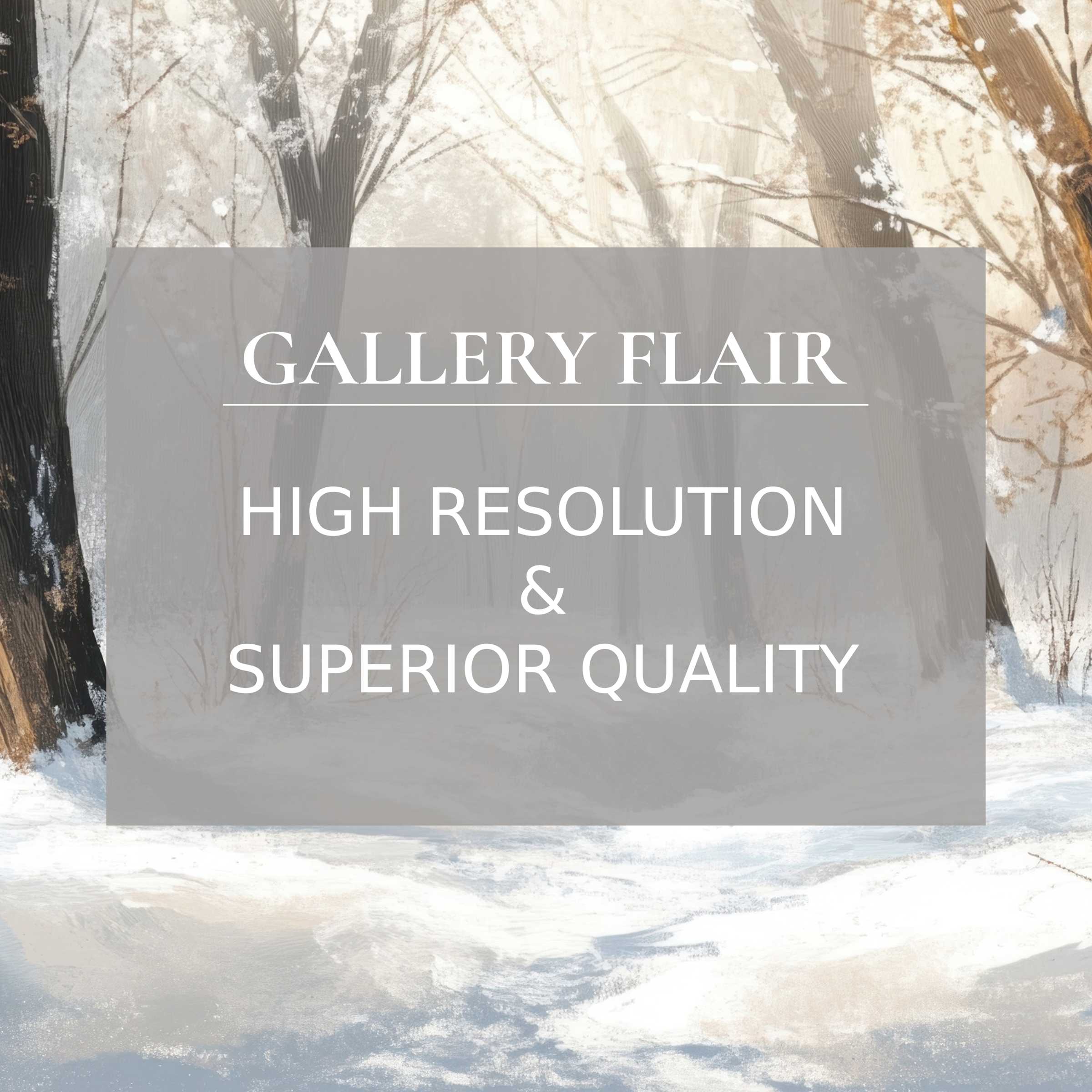 Serene winter forest scene creates a calming iPad wallpaper, perfect as a high-resolution digital download for tablet backgrounds