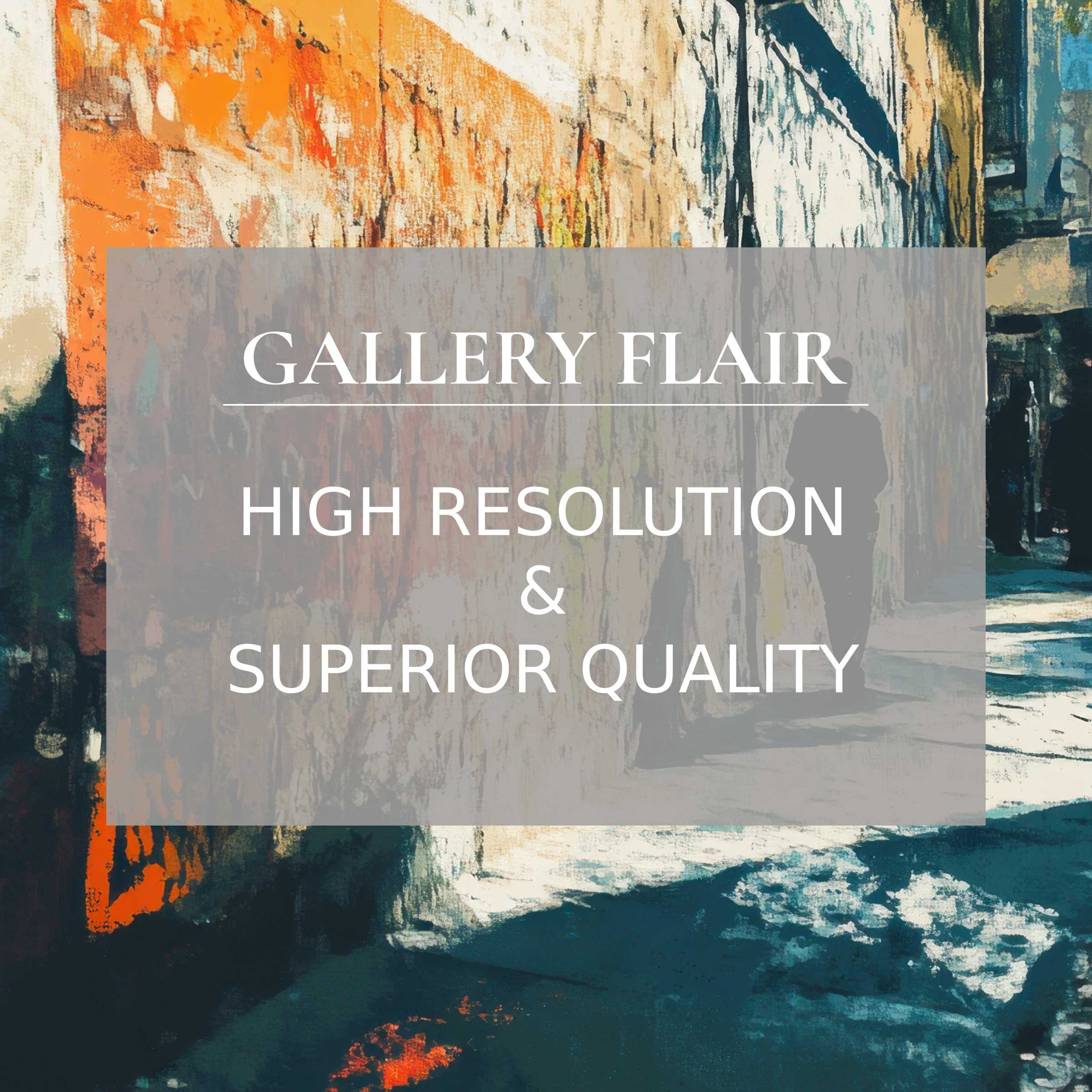 High-resolution iPad wallpaper digital download with abstract urban scene in warm oranges and cool blues, perfect tablet background
