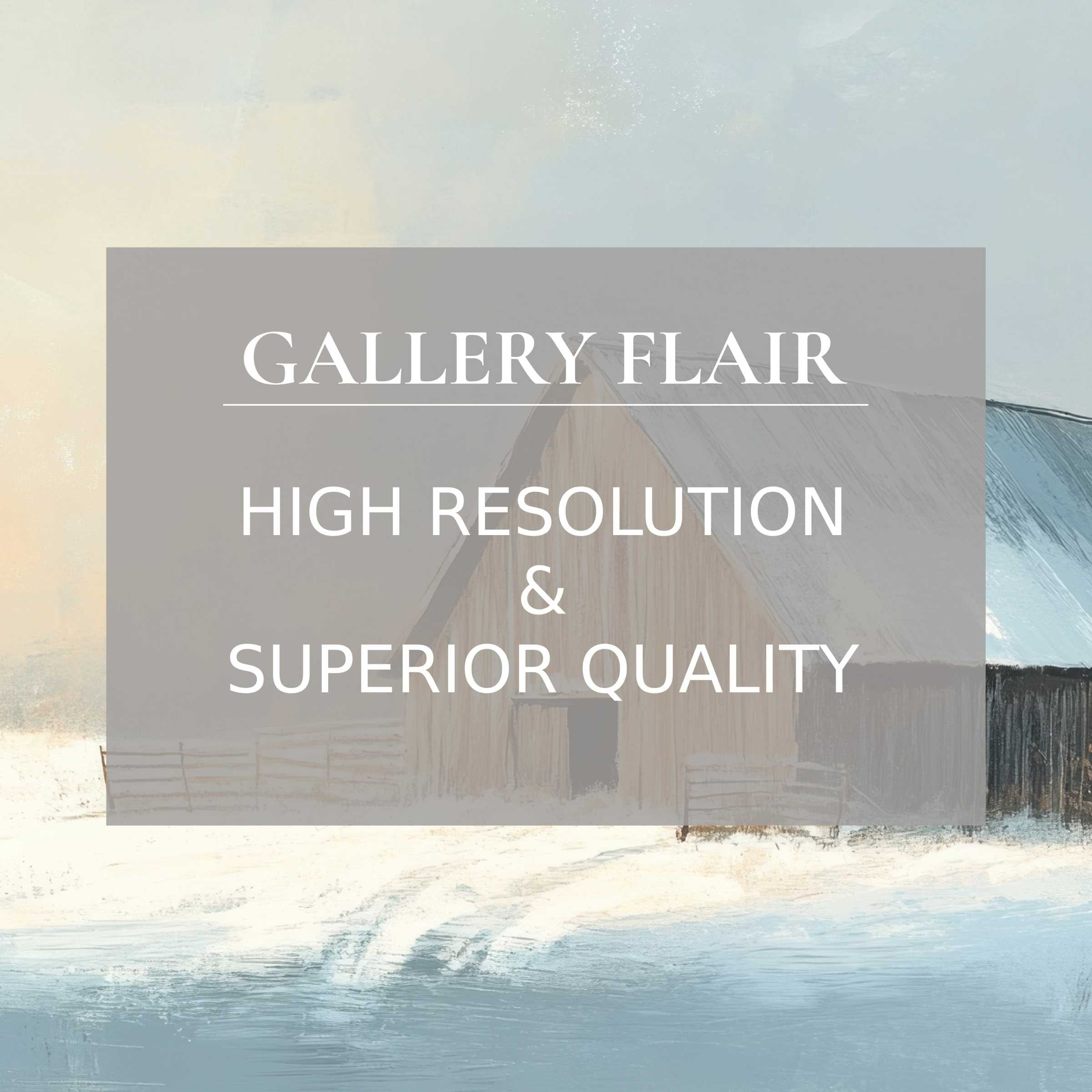 Elegant winter barn iPad wallpaper in serene pastel tones offers high-resolution digital download as a curated tablet background